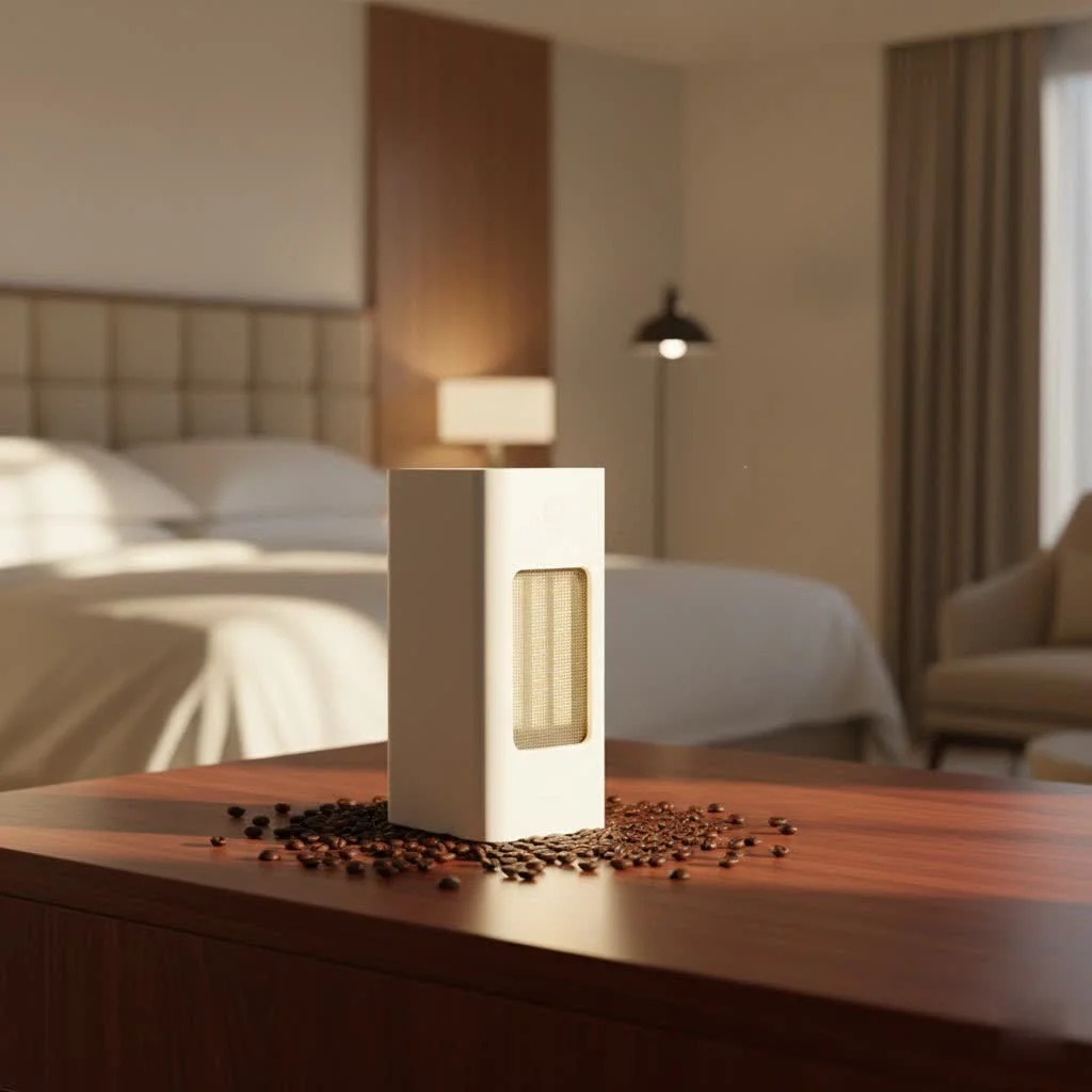 Small bug zapper on a patio table